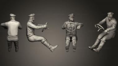 Military figurines drivers3 3d model